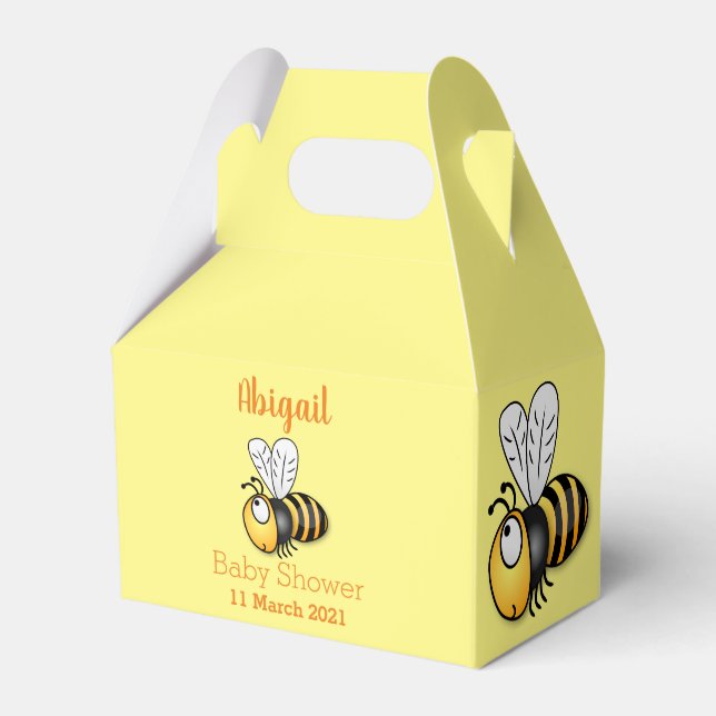 Ballotins Illustration de dessin animé d'abeilles joyeux (Verso)