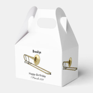 Ballotins Illustration de dessin animé de Trombone