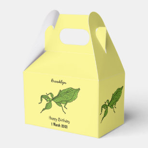 Ballotins Illustration de dessin animé d'insecte à feuille v