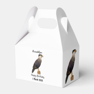 Ballotins illustration de dessin animé d'oiseau caracara hup