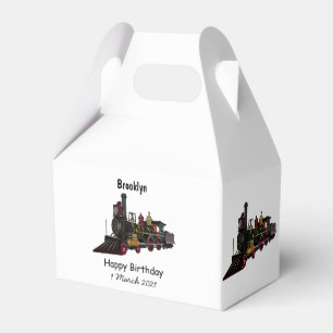 Ballotins Illustration de la locomotive à vapeur