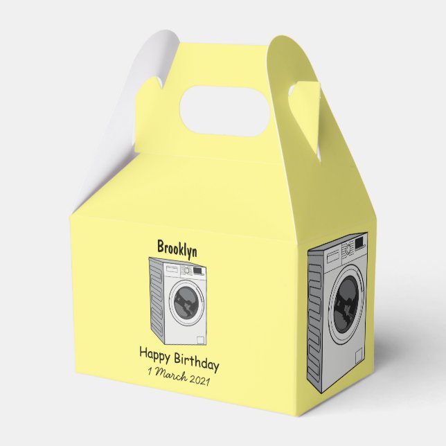 Ballotins Illustration de la machine à laver (Verso)