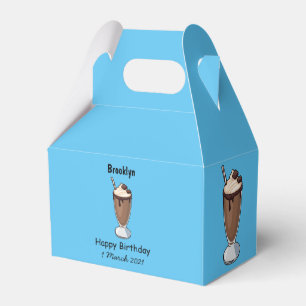 Ballotins Illustration de milk-shake au chocolat
