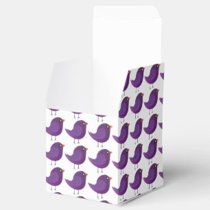 Ballotins Illustration de petit oiseau violet mignon