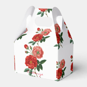 Ballotins Illustration de rose rouge vintage Thunder_Cove