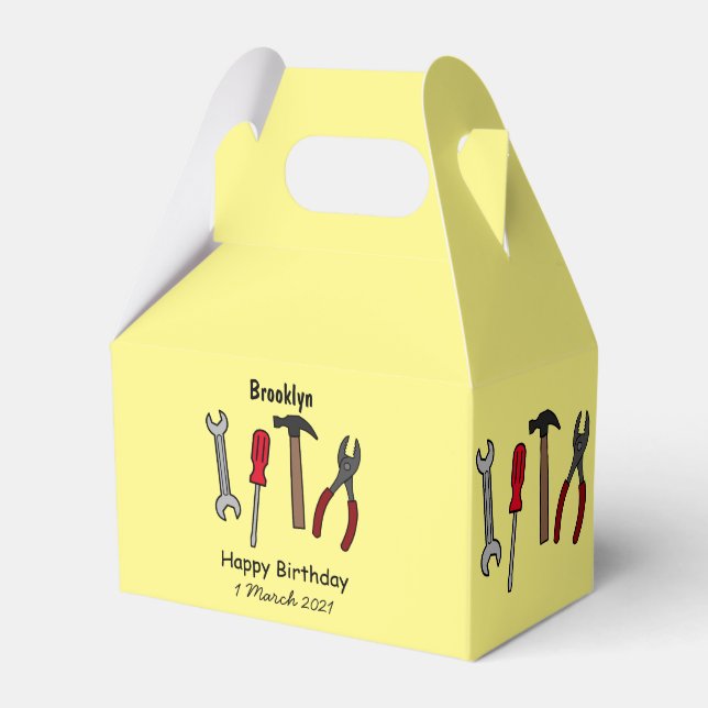 Ballotins Illustration des outils de menuiserie (Verso)