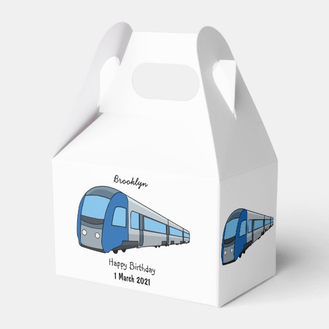 Ballotins Illustration d'un train électrique (Verso)