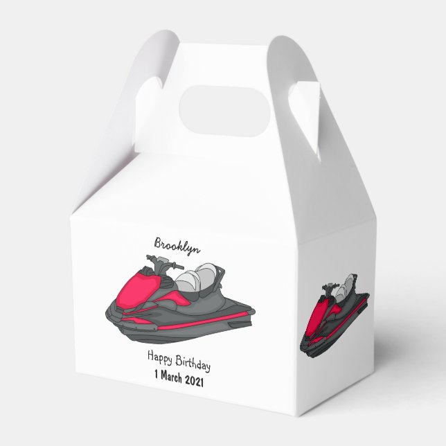 Ballotins Illustration Jet ski (Verso)