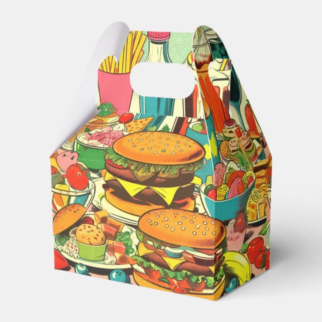 Ballotins Illustration Retro Food Comic (Verso)