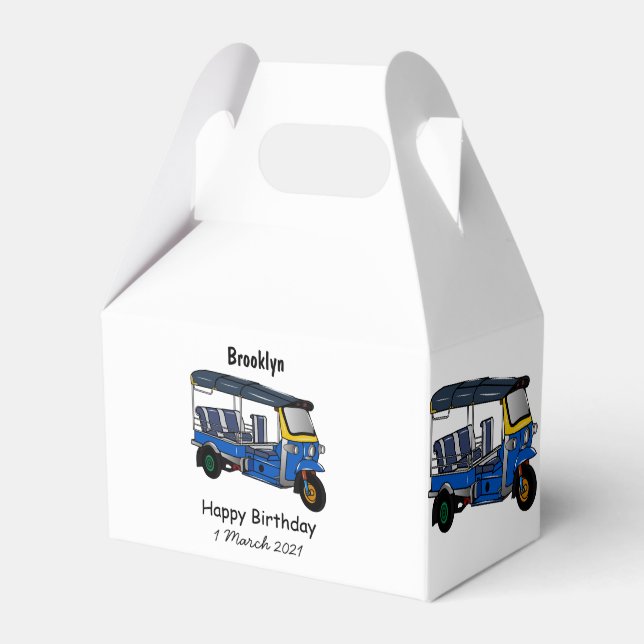 Ballotins Illustration Tuk tuk (Verso)