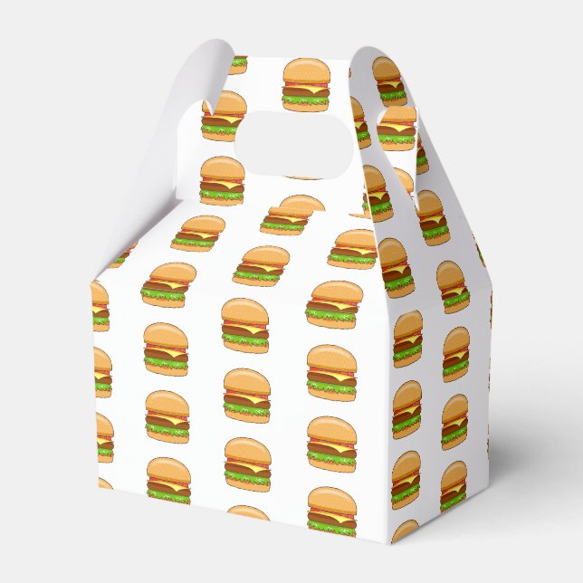 Ballotins Illustration vectorielle de Burger (Verso)