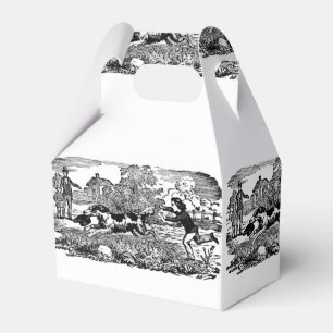 Ballotins Illustration victorienne d'art antique d'animal de