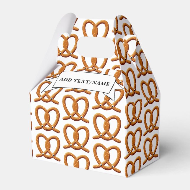 Ballotins Imprimantes de dessin Cute Pretzel (Verso)