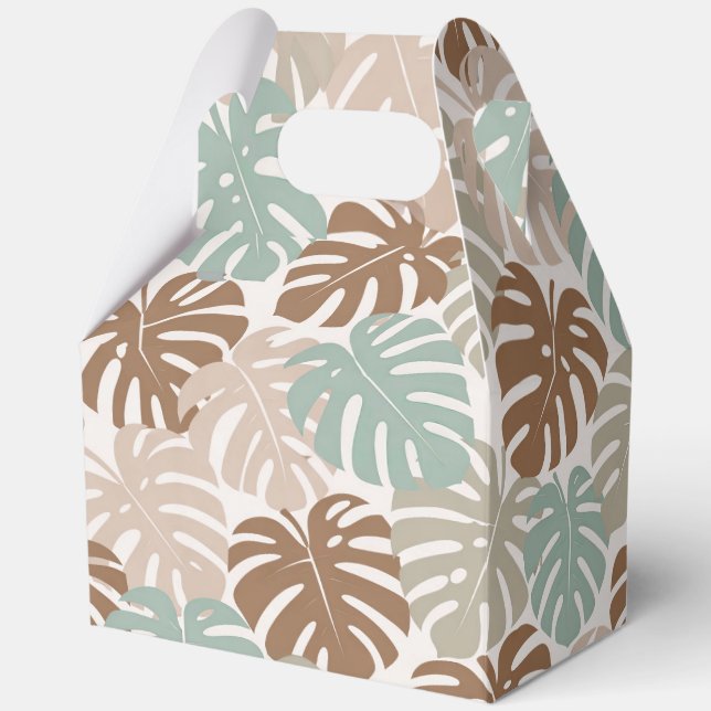 Ballotins Imprimé tropical hawaïen (Recto)