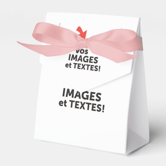 Ballotins Imprimez vos conceptions en ligne en français (Verso)