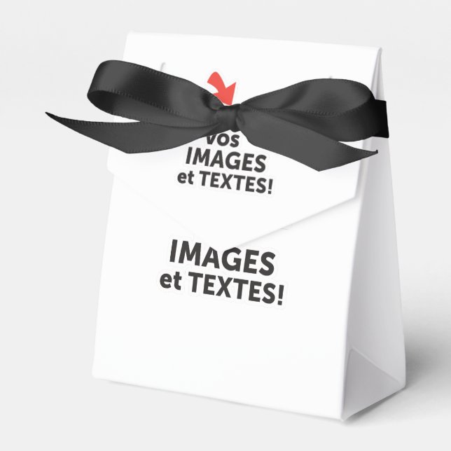 Ballotins Imprimez vos conceptions en ligne en français (Verso)