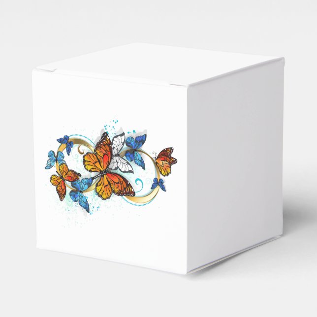 Ballotins Infinité de papillons monarques (Verso)