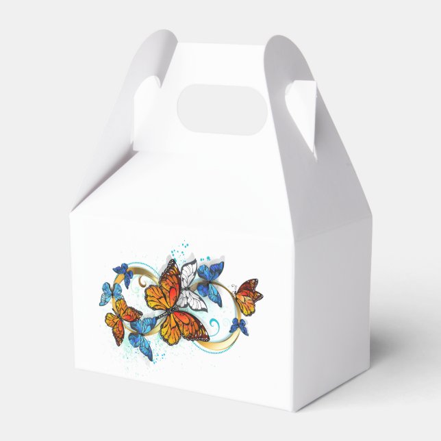 Ballotins Infinité de papillons monarques (Verso)