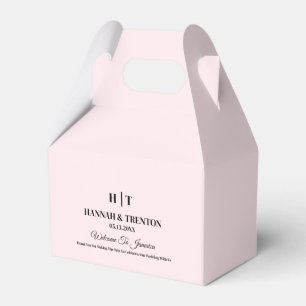 Ballotins Initiales Mariage Bienvenue Mariage moderne cadeau