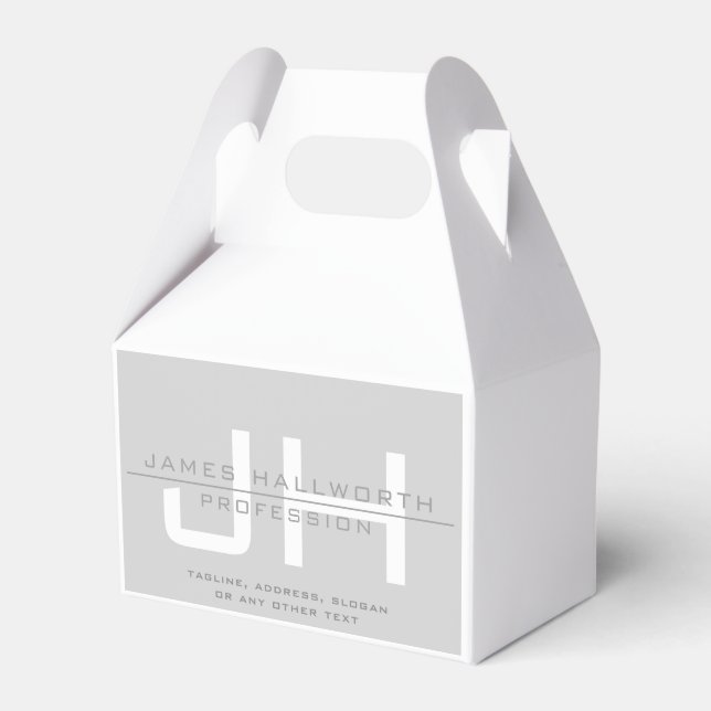 Ballotins Initiales monogrammes modernes (ou autre texte) Gr (Verso)
