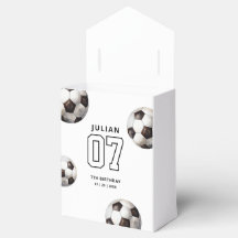 Invitation d'anniversaire de football pour garçons