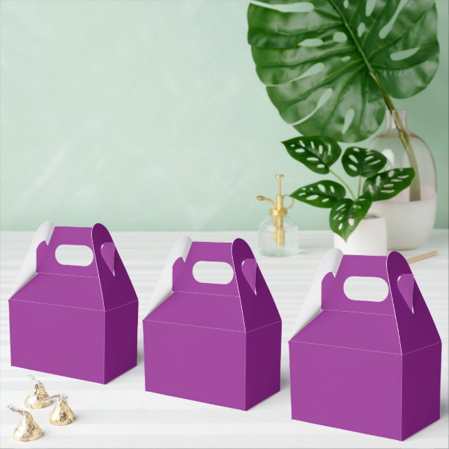 Ballotins Invitation Gras Mariage Magenta avec un style mini (Multiple)