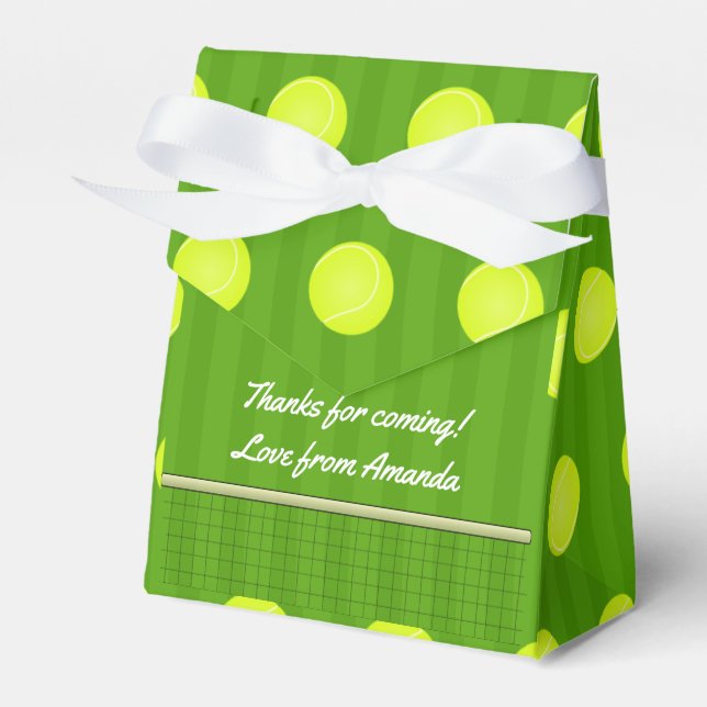 Ballotins Invité à une fête de tennis (Verso)