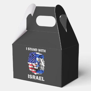 Ballotins Israël et drapeau États-Unis Lion _ Je suis avec I