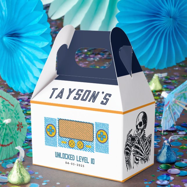 Ballotins It’s Game On Skull  – Video Game Birthday Party  (Fête)