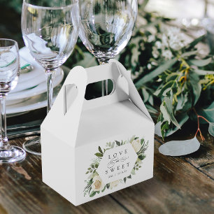 Ballotins Ivory Bloom   Cadre floral "L'amour est doux" Mari