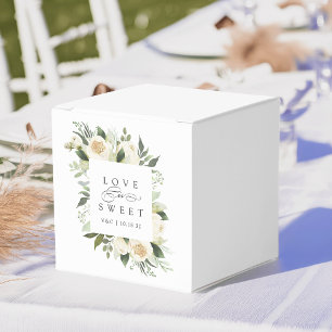 Ballotins Ivory Bloom Floral "L'amour est doux" Mariage