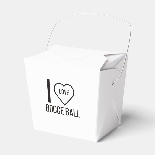 BALLOTINS J'ADORE BOCCE BALL (Verso)