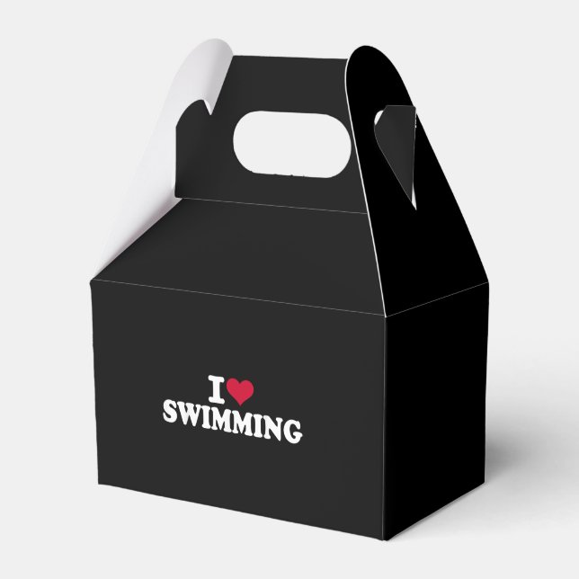 Ballotins J'aime la natation (Verso)