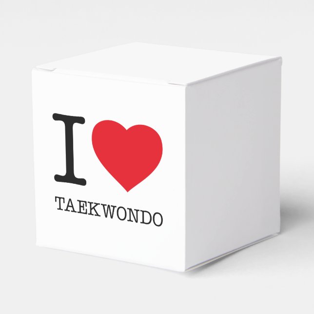 BALLOTINS J'AIME TAEKWONDO (Verso)
