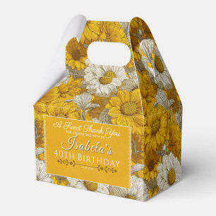 Ballotins Jalon de naissance florale Daisy pour collègue