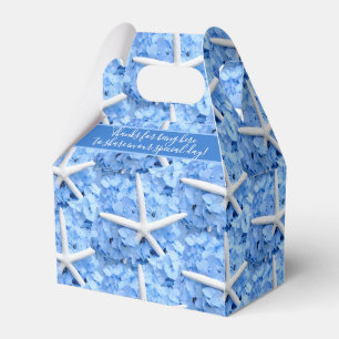 Ballotins Jardin balnéaire Blue Hydrangeas Starfish Merci