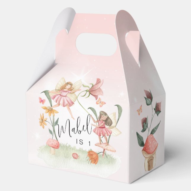 Ballotins Jardin de fée magique Boîtes de fête à thème (Recto)