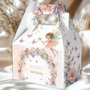 Ballotins Jardin de fées fantaisiste pour 4ème anniversaire