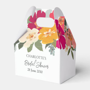 Ballotins Jardin d'été coloré Mariage floral brillant de la