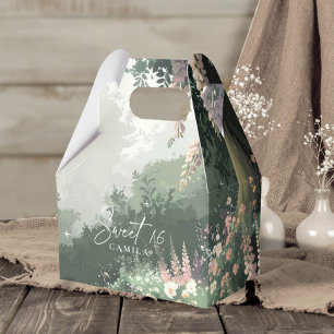 Ballotins Jardin enchanté Sweet 16 rose ID1163