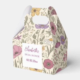 Ballotins Jardin Fleuri Élégant pour Baby Shower de Mariée