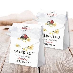 Ballotins Jardin Rustique Daisy Little Ladybug Baby Shower 