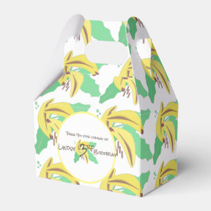 Ballotins Jaune Banane Rétro Tournant Trois Anniversaire