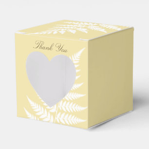 Ballotins Jaune Beurre Blanc Fern Heart Merci