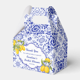 Ballotins Jaune Bleu Citron Fête de Mariage de la Grande Pre