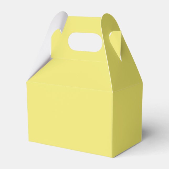 Ballotins Jaune pastel solide (Verso)