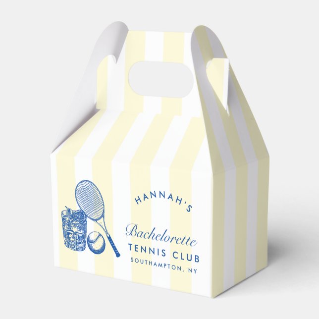 Ballotins Jaune Rétro Dernier Swing Avant Le Bac Tennis de l (Verso)