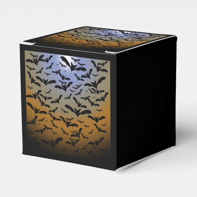 Ballotins Je suis partie Batty pour les chauves-souris noire (Verso)