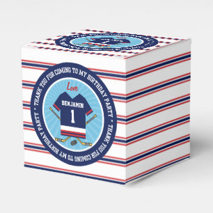 Ballotins Jersey de hockey sur glace 1er anniversaire Merci