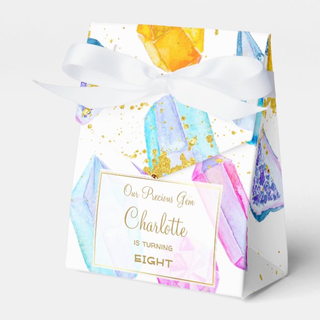 Ballotins Jeu d'anniversaire Cristaux Jeu de Fête de fille d (Verso)